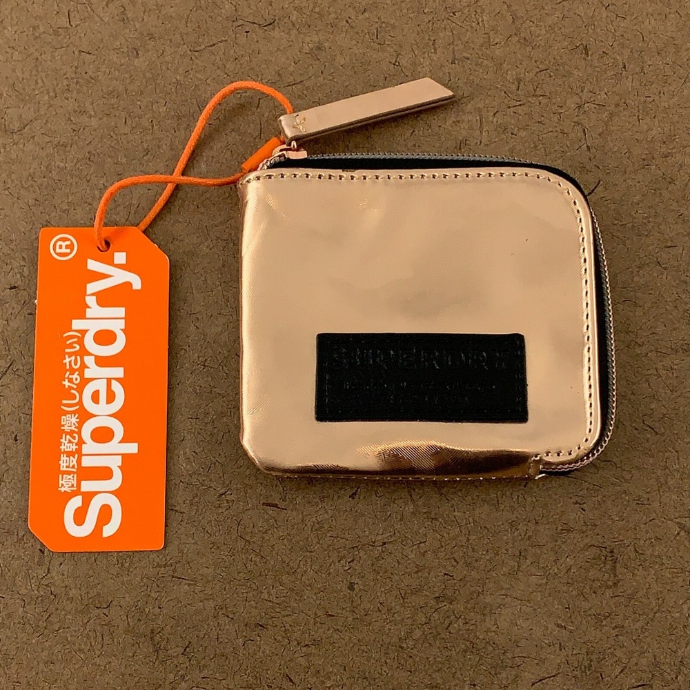 Superdry Women's Pink Camo Mai Coin Purse NWT